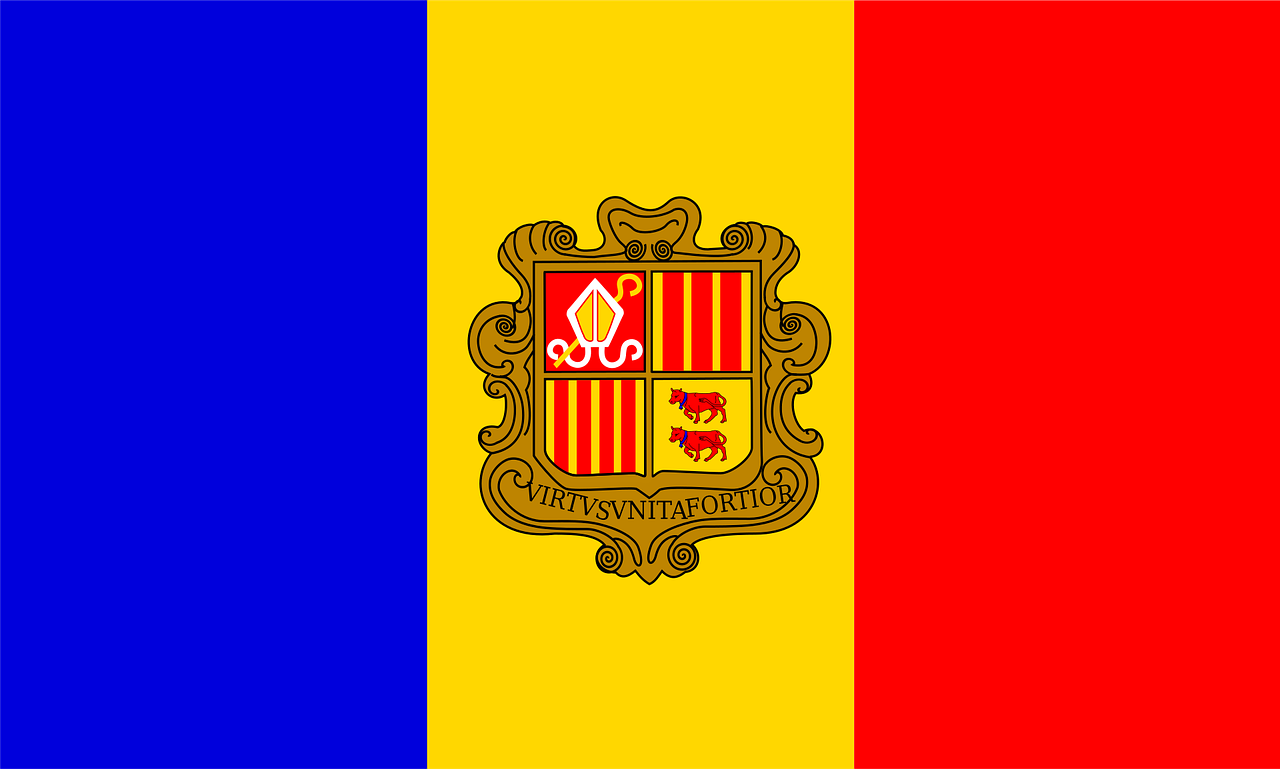 andorra, flag, symbol, sign, nation, andorra, andorra, andorra, andorra, andorra