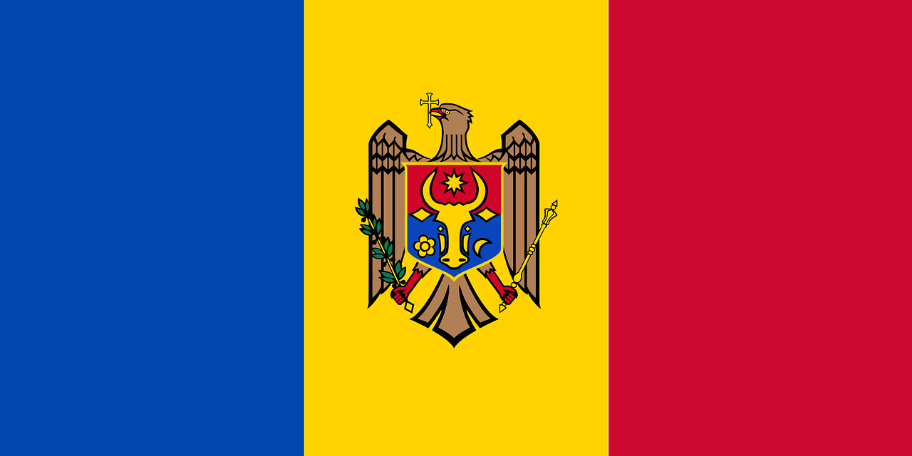flag, moldova, country, flag of moldova, shield, bird, national flag, nature, symbol, europe